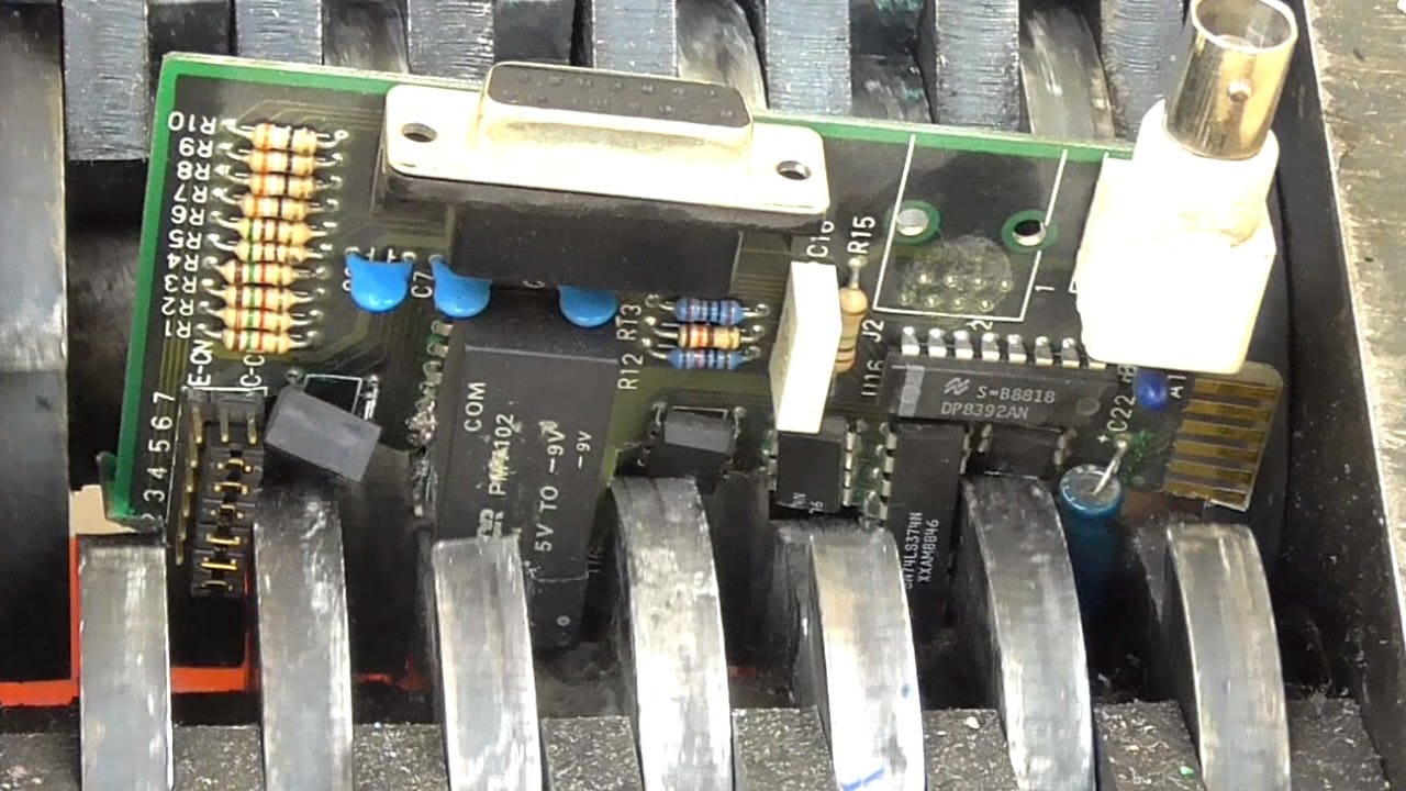 E-scrap Shredder Machine