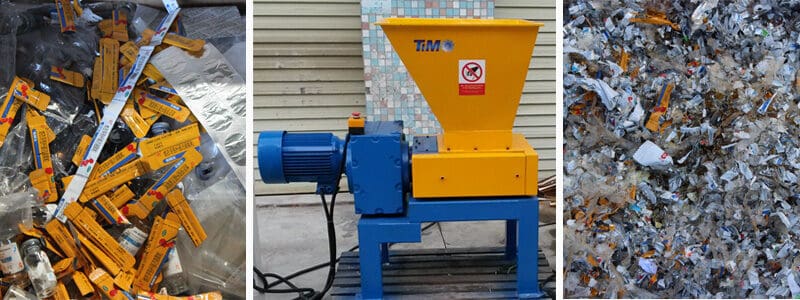 Medical waste crusher for sale