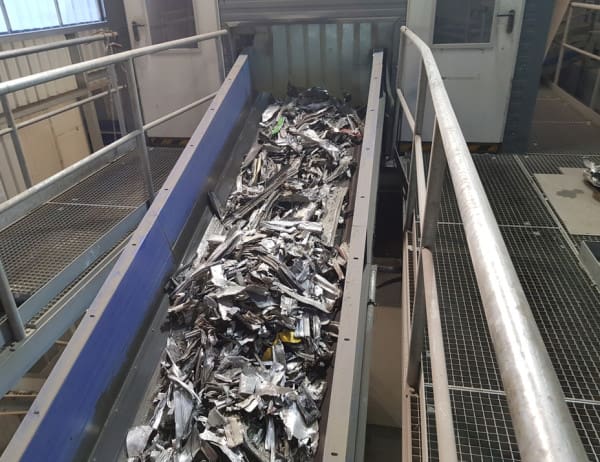 Aluminum Scrap Shredder