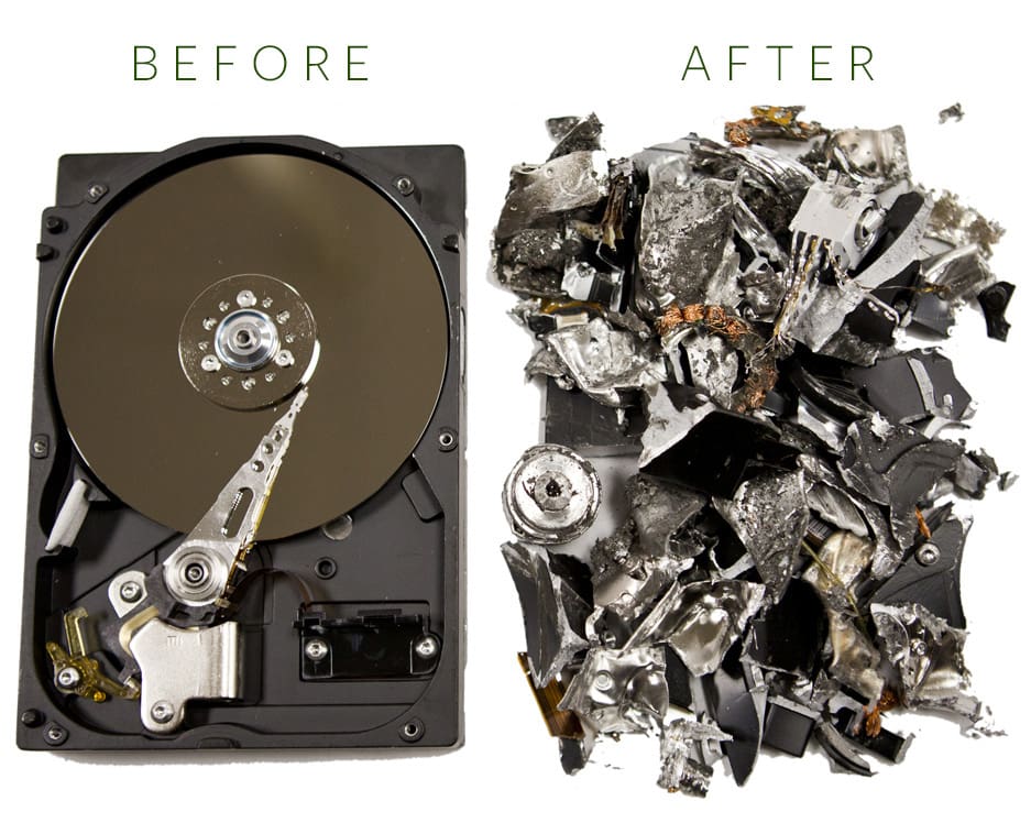 Hard Drive Shredder To Keep All Your Data Safe