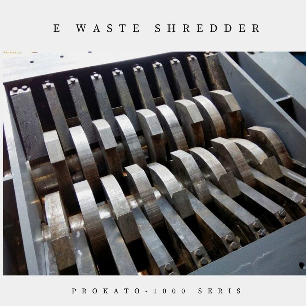 PCB And E-waste Shredder Machine