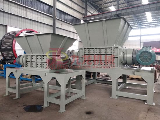 Paper Mill Waste Shredder Machine For Small Mills