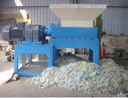 Plastic Scrap Shredder Machine For Big Plastic Processing Units