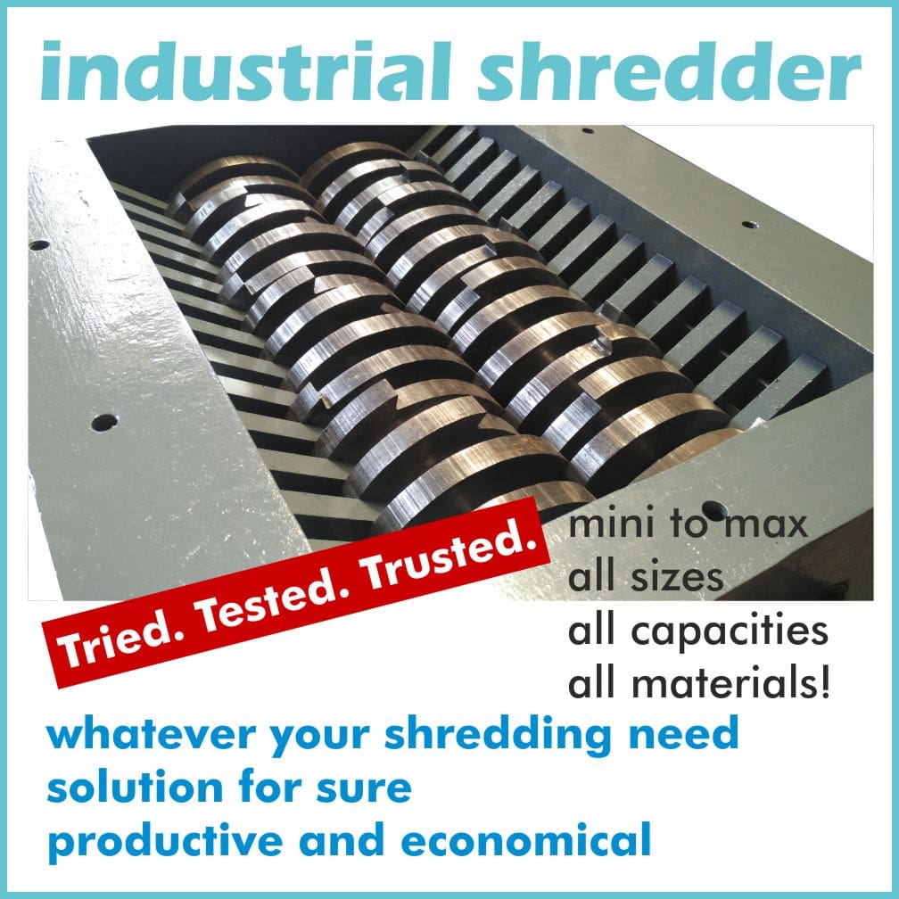 industrial shredder for sale
